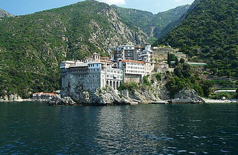 Oct 2, 25 - Sailing along Mount Athos
