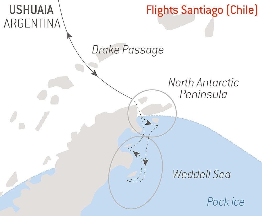The Emperor Penguins of Weddell Sea null