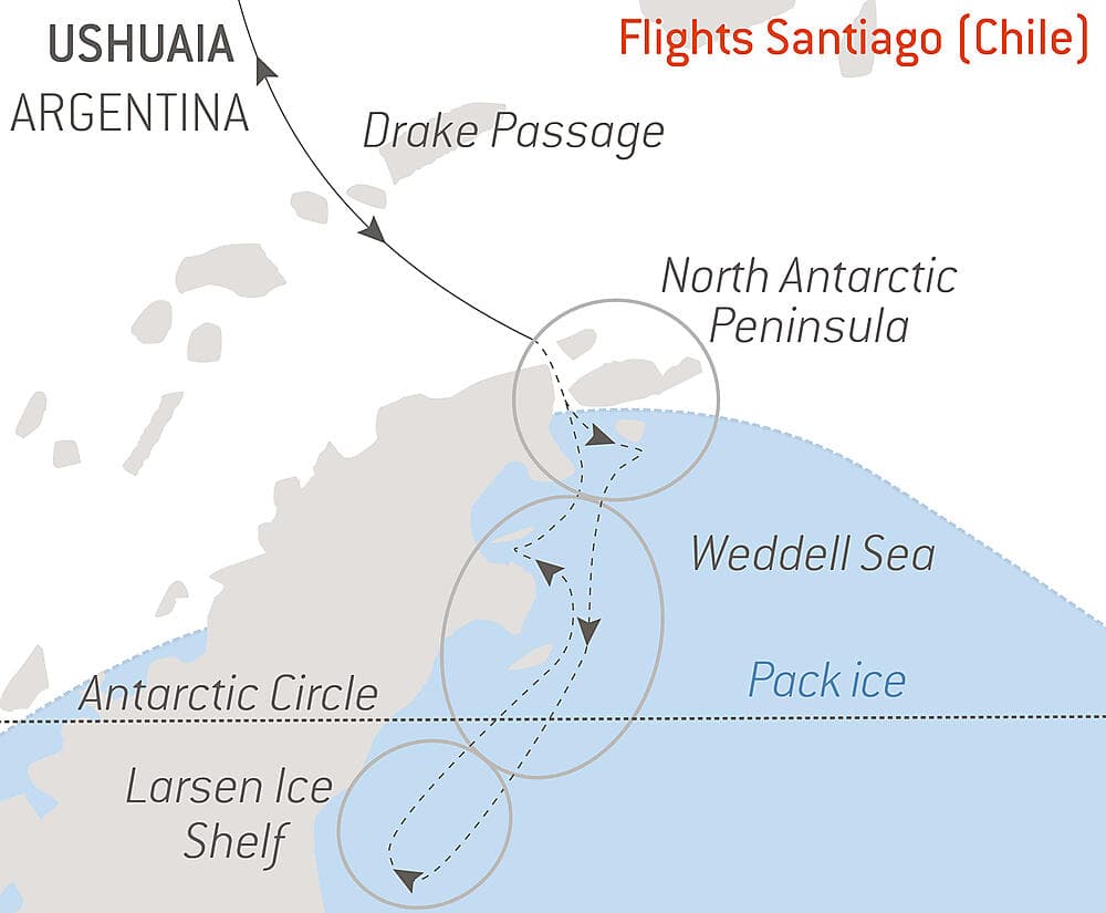 The Emperor Penguins of Weddell Sea null
