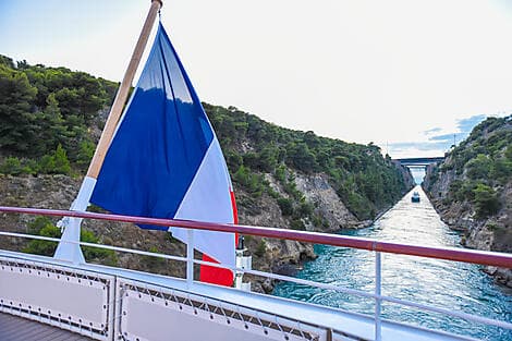 May 18, 26 - Crossing the Corinth Canal