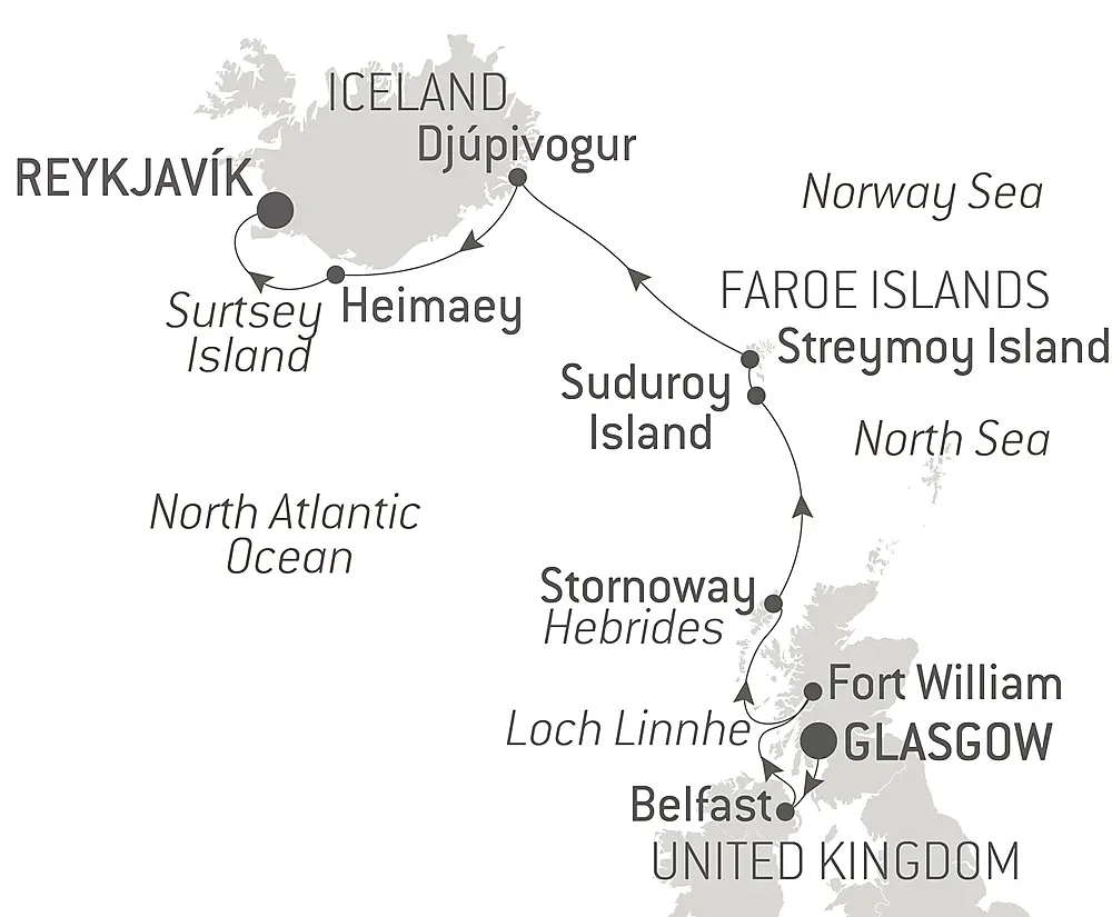 The wild archipelagos of the North Atlantic