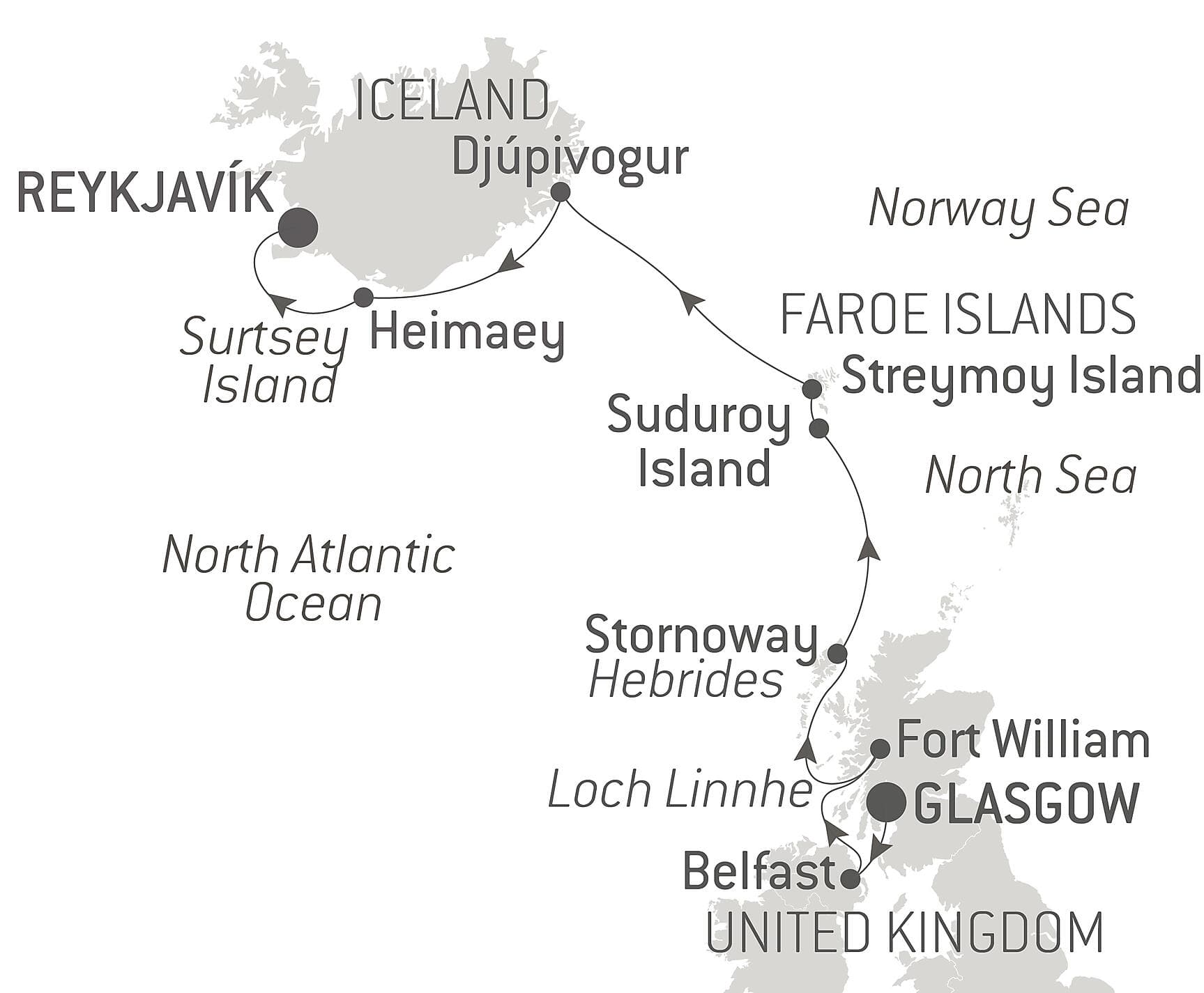 The wild archipelagos of the North Atlantic