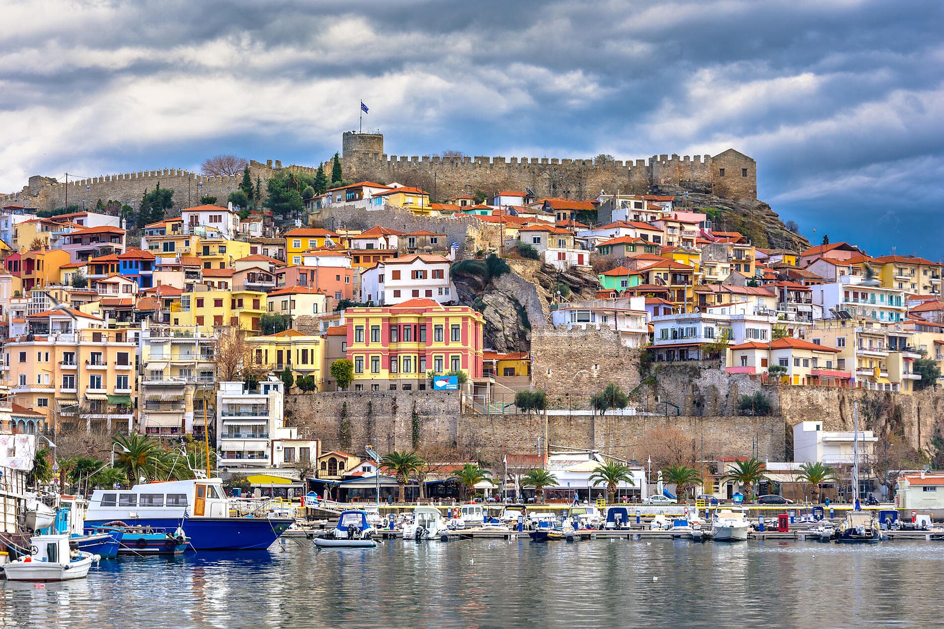 European autumn in the Aegean Sea  