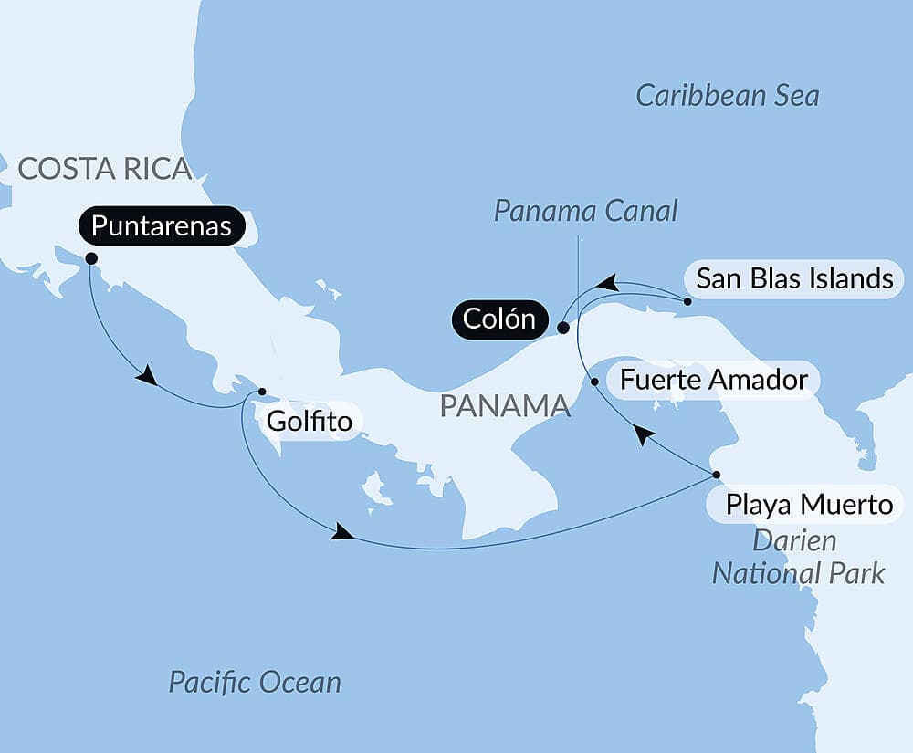 Central America Jewels & Panama Canal null