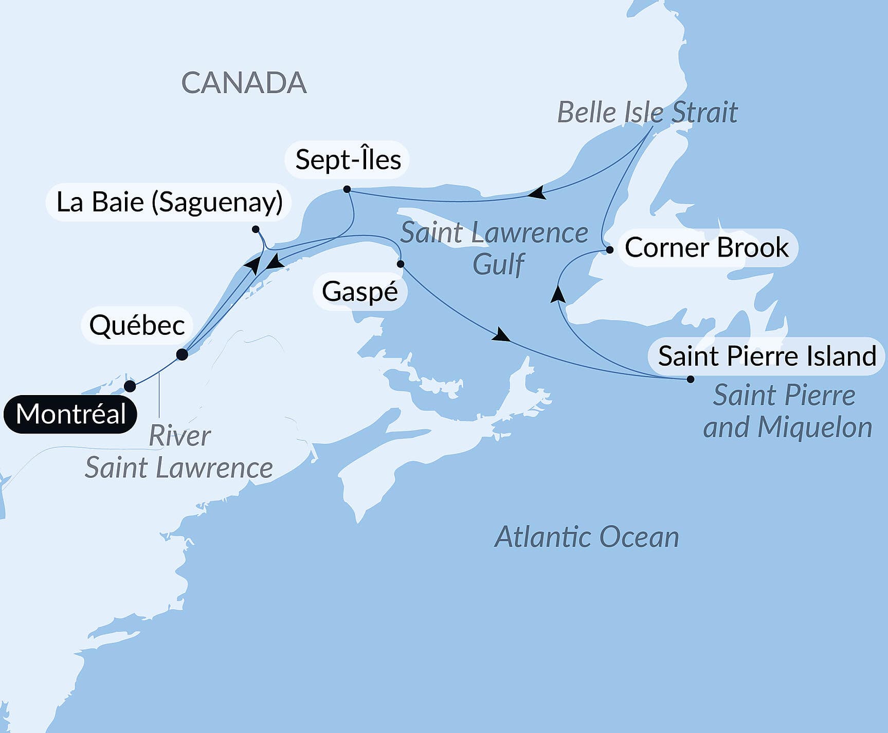 The St. Lawrence River in the Heart of the Boreal Winter