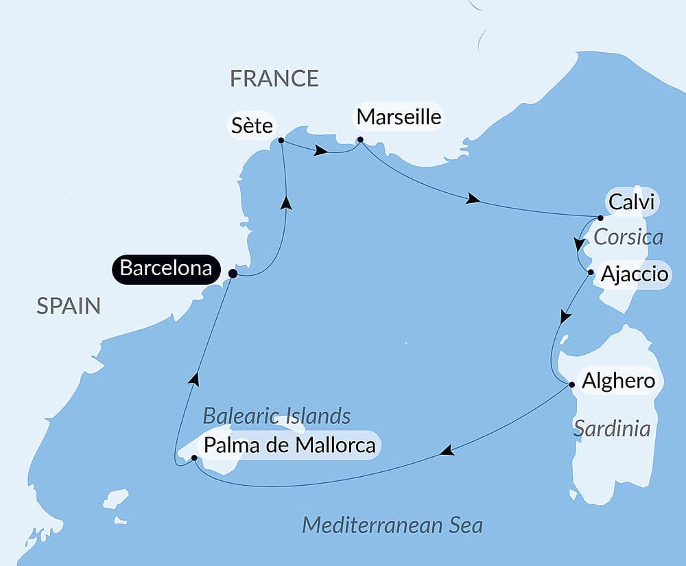 Mediterranean shores