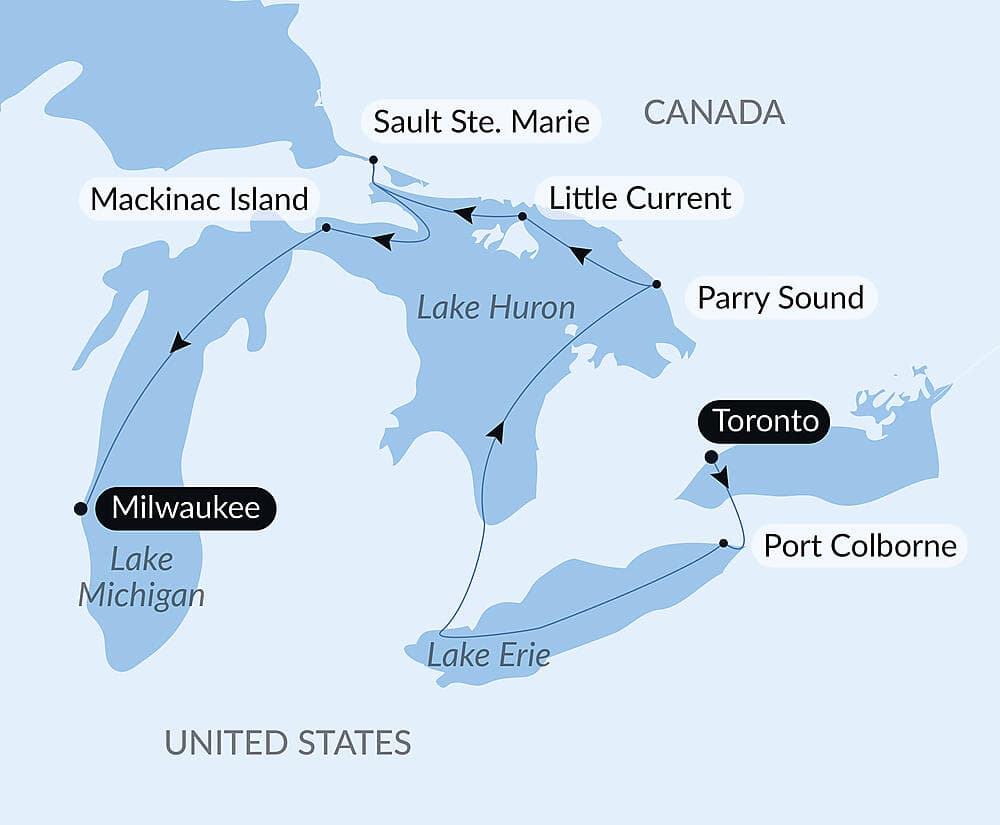 A Voyage Along the Great Lakes – with Smithsonian Journeys null