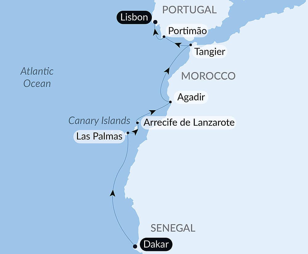 Canary Islands, Morocco and Portugal null