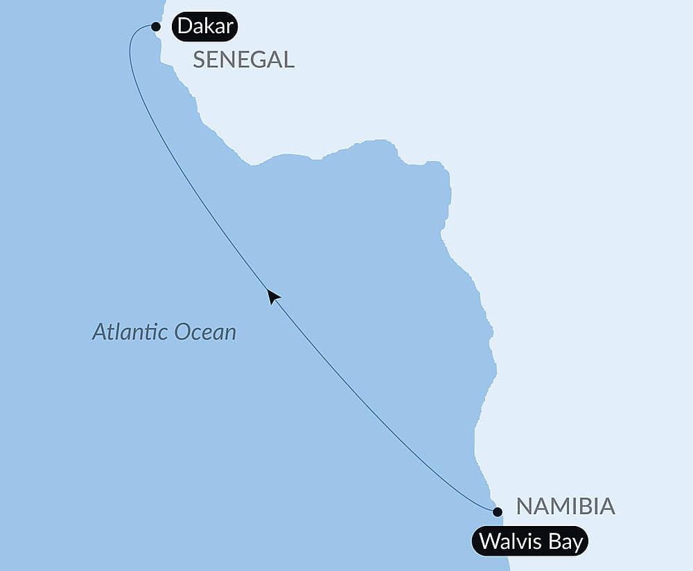 Ocean Voyage: Walvis Bay - Dakar null