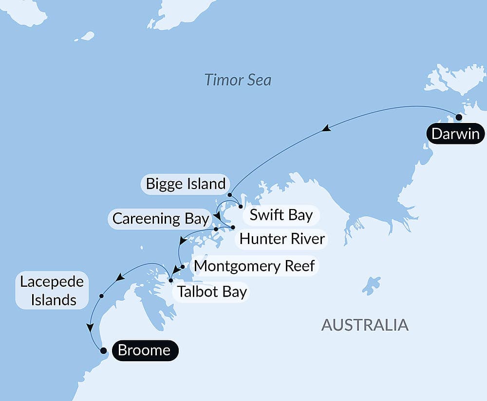Solar Eclipse over Western Australia: Sailing the Kimberley Coast – with Smithsonian Journeys   null