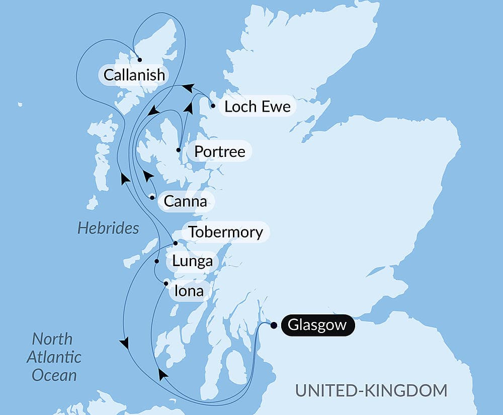 Mythical islands and wild landscapes of the Hebrides