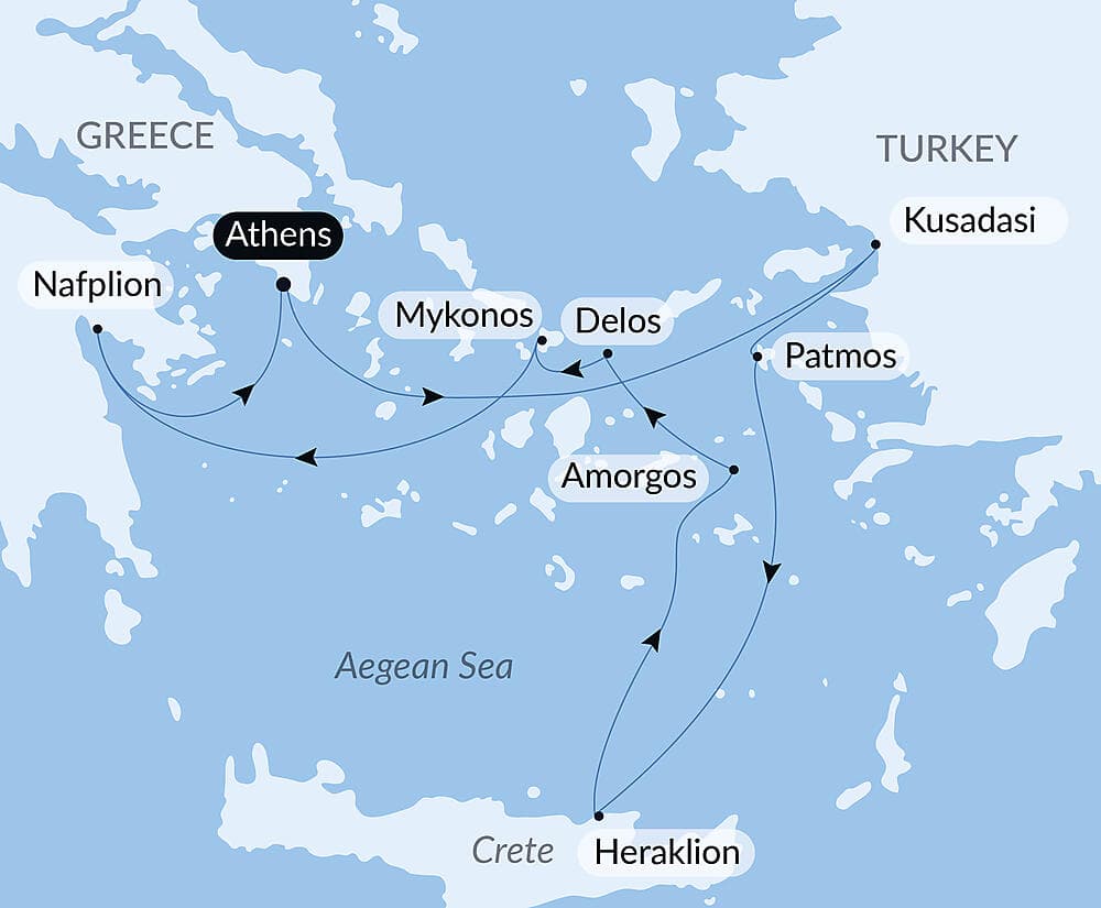 Cruising the Greek Islands of the Southern Aegean – with Smithsonian Journeys