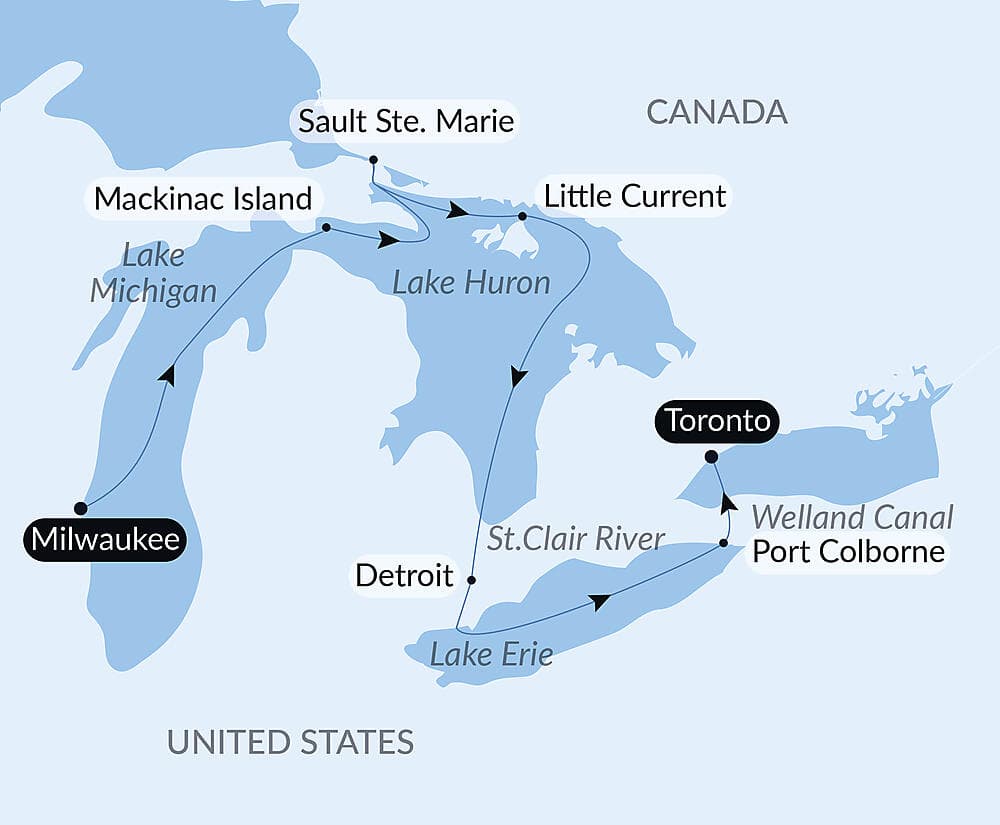 A Voyage Along the Great Lakes – with Smithsonian Journeys null