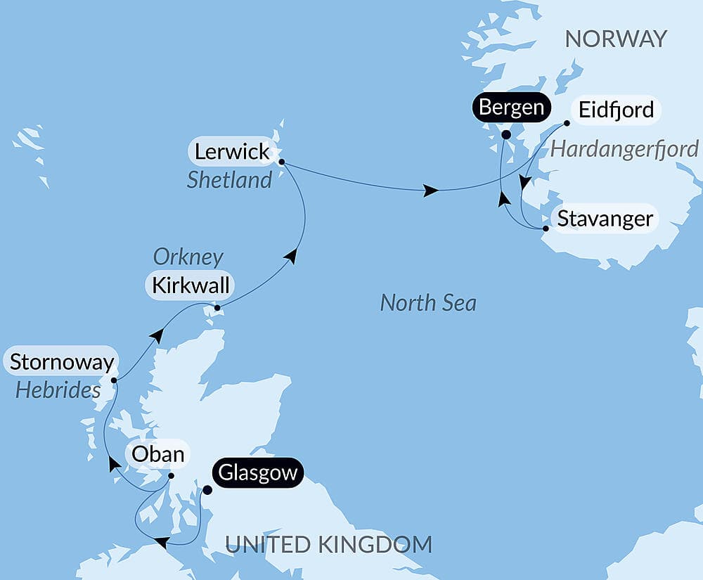 From Scottish Shores to Norwegian Fjords