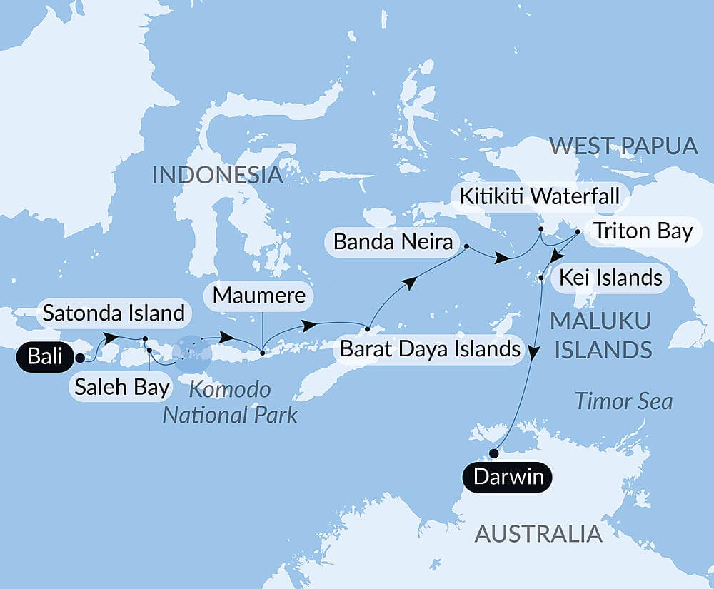 Voyage to Indonesia: Dragons, Reefs, and the Spice Islands – with Smithsonian Journeys
