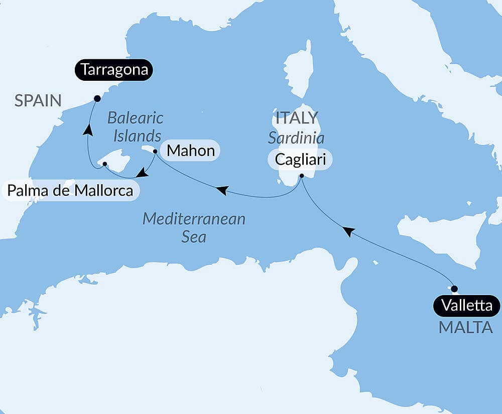 Sardinia and the Balearic Islands