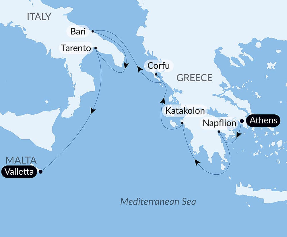 Ancient cities of Greece and Italy