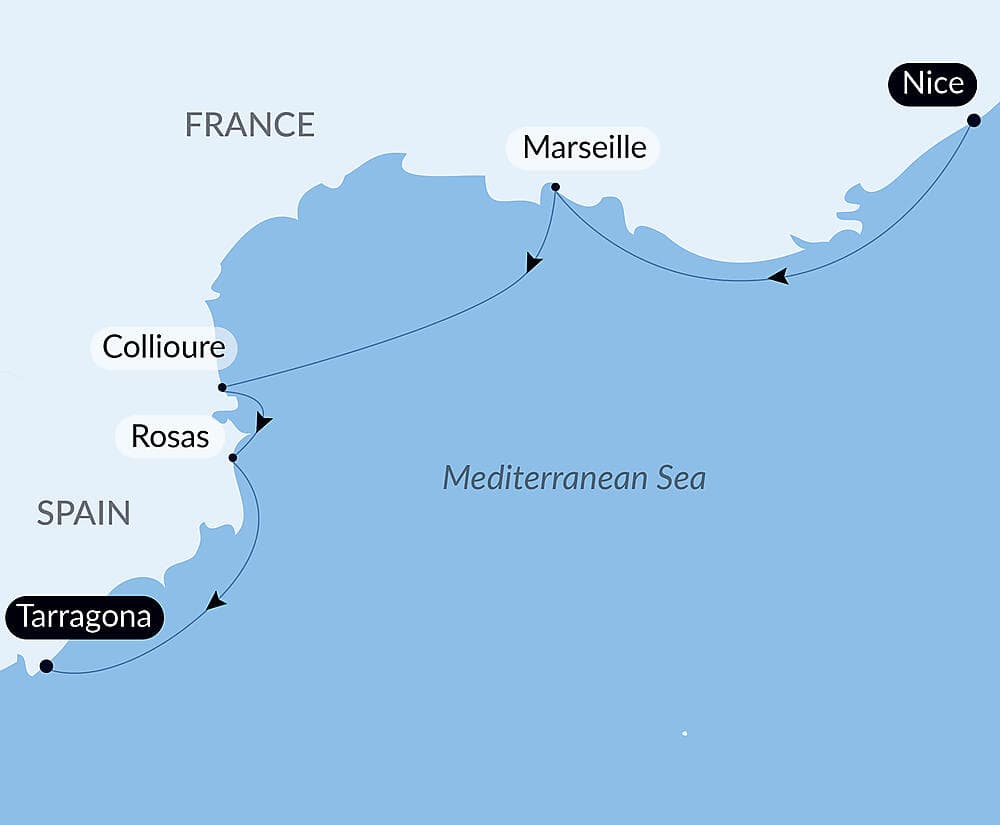Break between Provence and Catalonia null