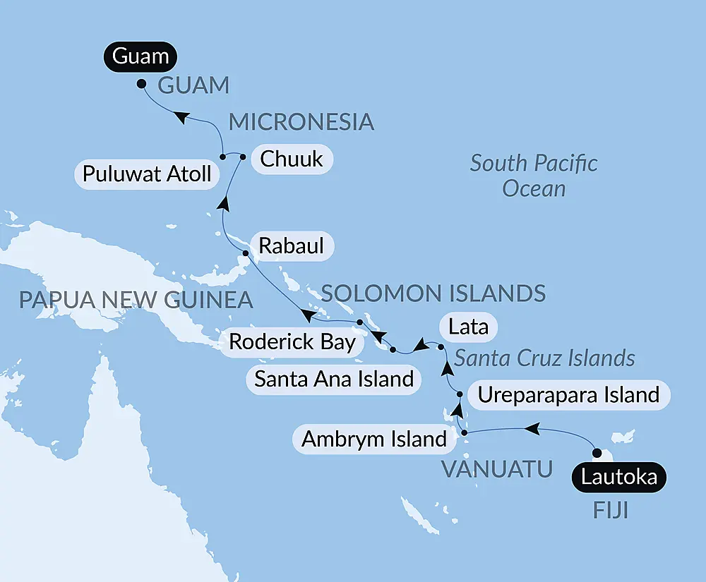 From Fiji to Micronesia