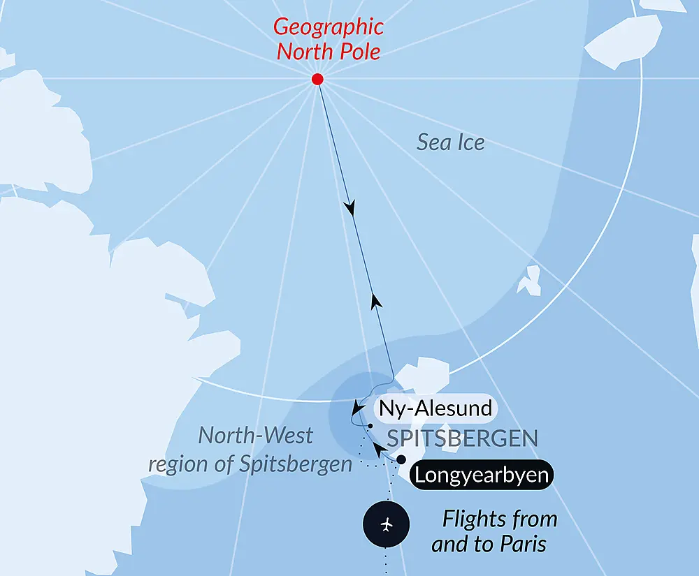 The Geographic North Pole null