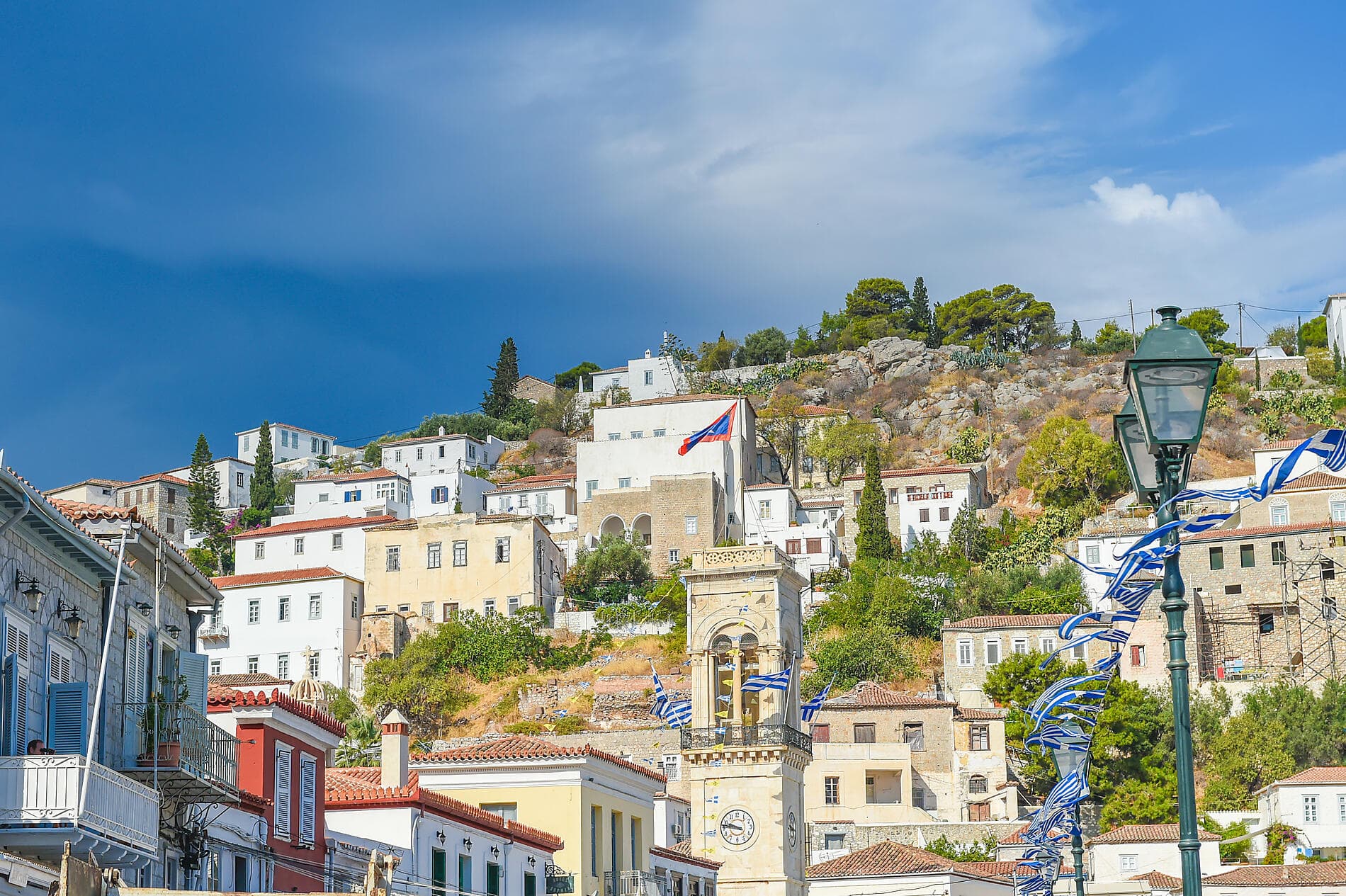 European autumn in the Aegean Sea