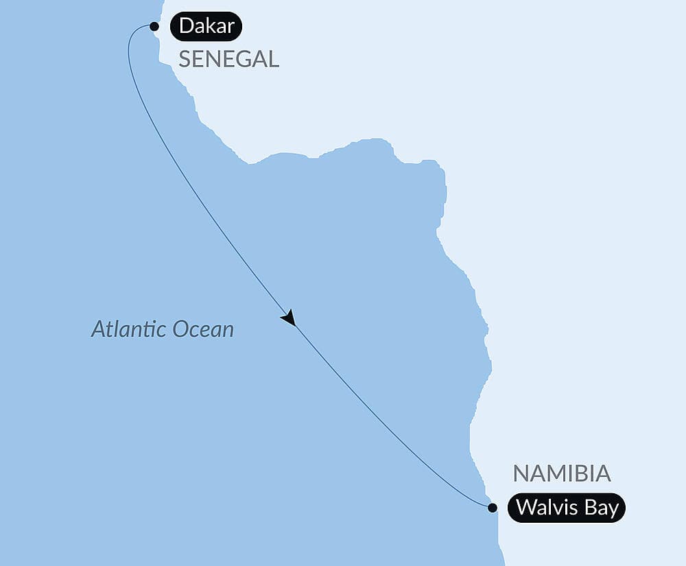 Ocean Voyage: Dakar - Walvis Bay null