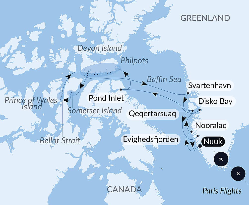 In the heart of the Northwest Passage null