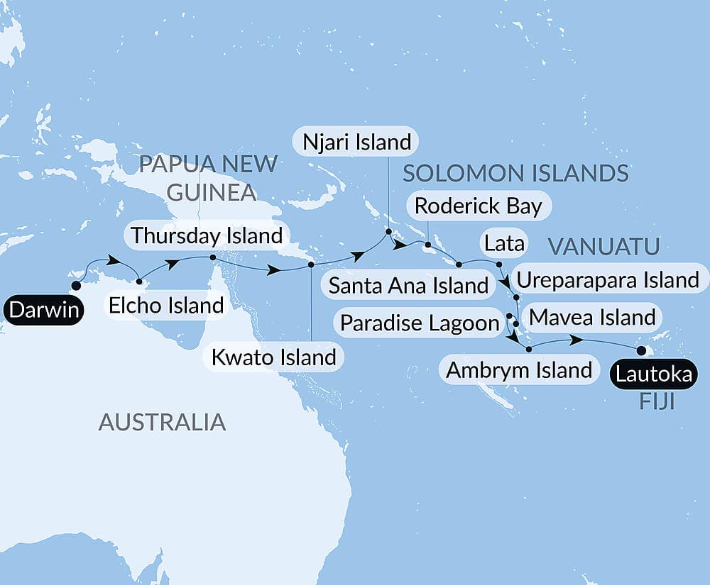 An escapade in the heart of Melanesia
