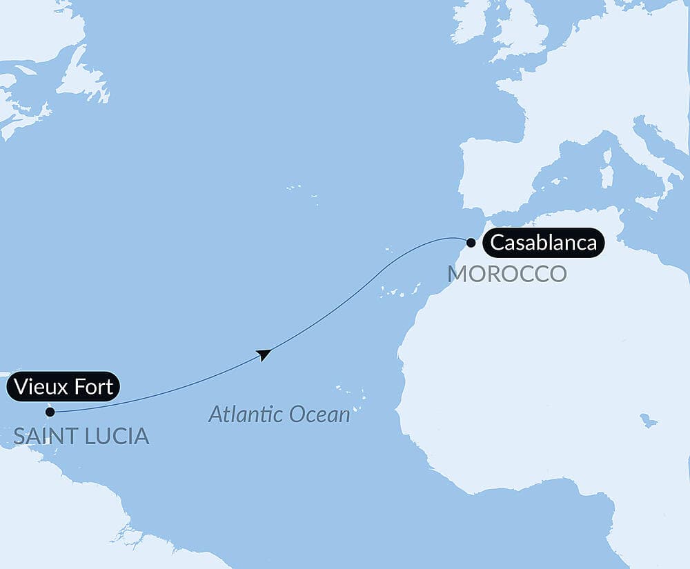 Ocean Voyage: Vieux Fort - Casablanca null
