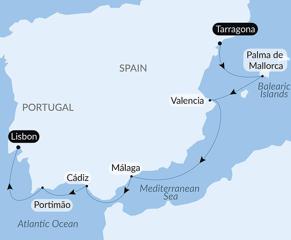 Cruising Southern Spain and Portugal – with Smithsonian Journeys null