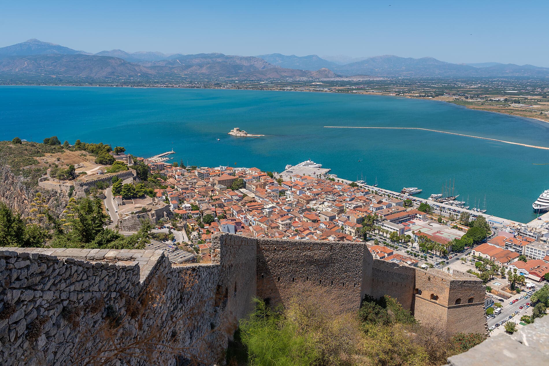 Eastern lights and islands of the Aegean Sea