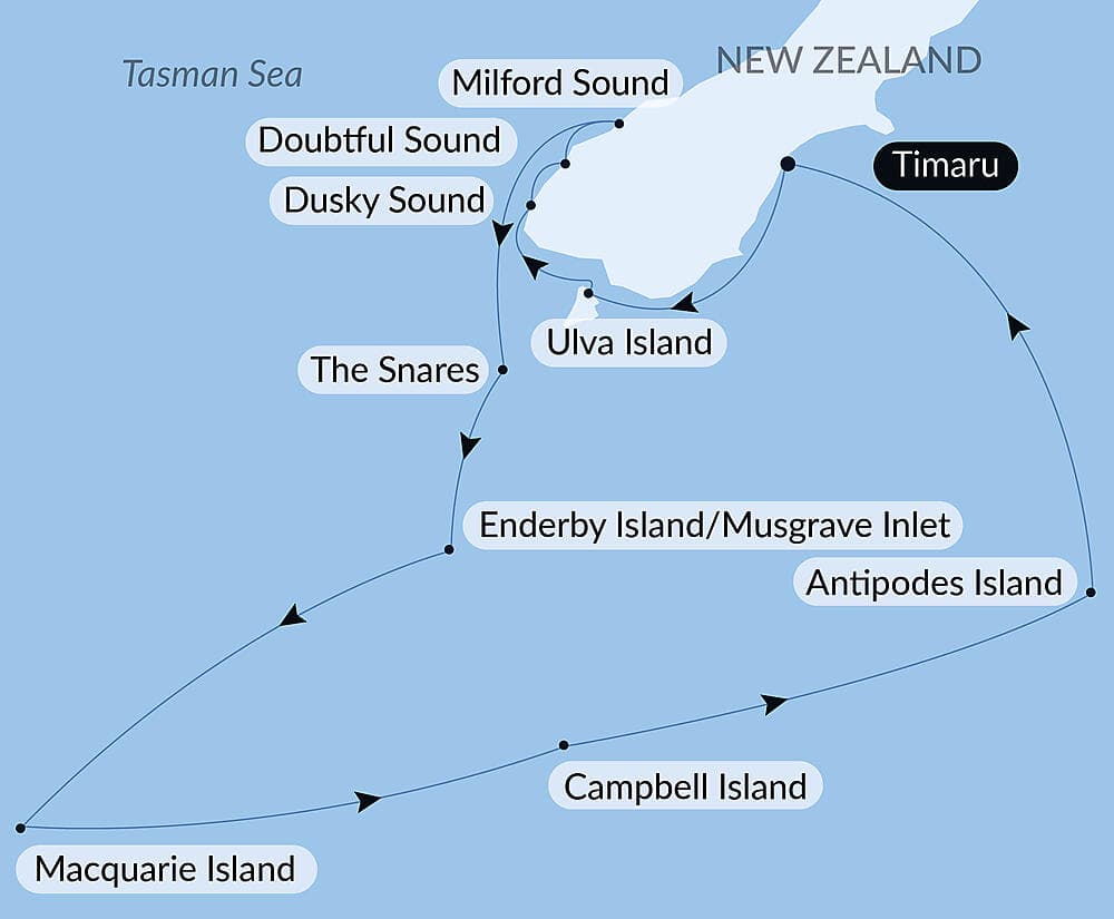 Expedition to New Zealand’s Subantarctic Islands null